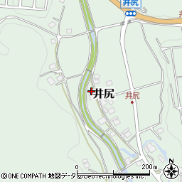 京都府船井郡京丹波町井尻西中地周辺の地図