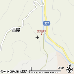 愛知県豊田市加塩町川端周辺の地図
