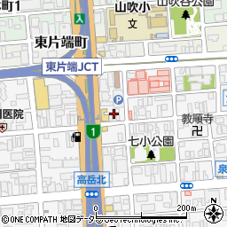 栗田看板店周辺の地図