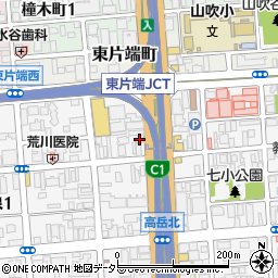 ライジング泉コート２周辺の地図