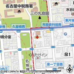 名古屋市立幼稚園第一幼稚園周辺の地図