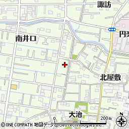 愛知県大治町（海部郡）西條周辺の地図