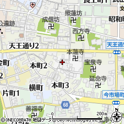 愛知県津島市池麸町17周辺の地図