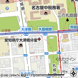 セントラル警備保障株式会社　名古屋支社周辺の地図