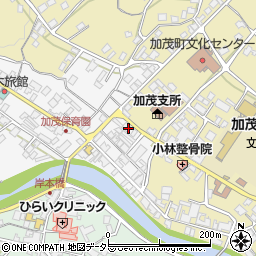 岡山県津山市加茂町小中原5周辺の地図