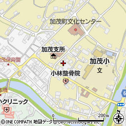 岡山県津山市加茂町塔中103周辺の地図