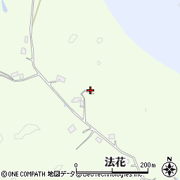 千葉県勝浦市法花431周辺の地図