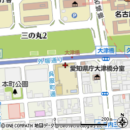 名古屋市立丸の内小学校周辺の地図