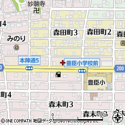 Ｔ＆Ｍ本陣周辺の地図