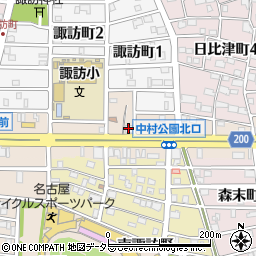 株式会社ベン　名古屋営業所周辺の地図