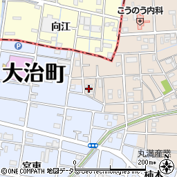 愛知県海部郡大治町長牧浦畑111周辺の地図