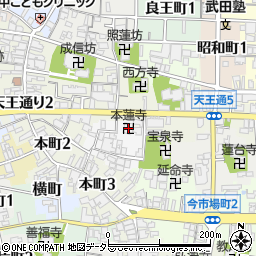 愛知県津島市池麸町18周辺の地図