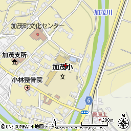 岡山県津山市加茂町塔中86周辺の地図