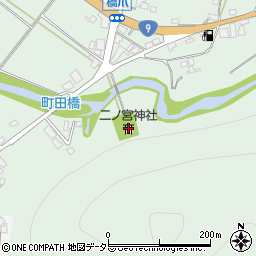 二ノ宮神社周辺の地図