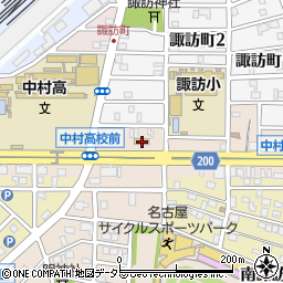 愛知県名古屋市中村区本陣通5丁目73周辺の地図