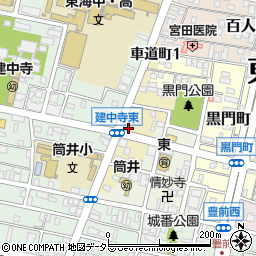 尾関クリーニング店周辺の地図