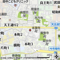 愛知県津島市池麸町24周辺の地図