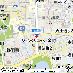 〒496-0807 愛知県津島市天王通の地図