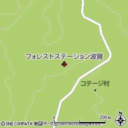 フォレストステーション波賀周辺の地図