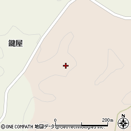 愛知県豊田市平沢町カギヤ周辺の地図
