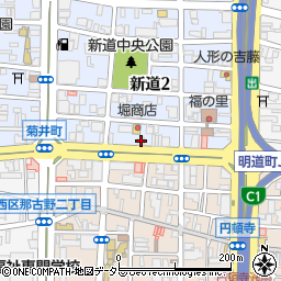 カジワラ名古屋営業所周辺の地図
