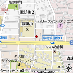 名古屋豊公橋郵便局周辺の地図