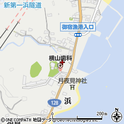 千葉県夷隅郡御宿町浜205周辺の地図