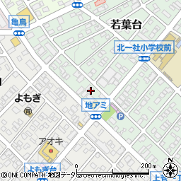 愛知県名古屋市名東区若葉台1513周辺の地図