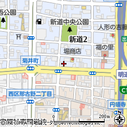 松尾園菊井町店周辺の地図