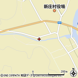岡山県真庭郡新庄村1980周辺の地図