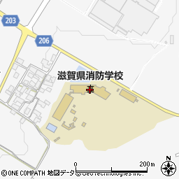 滋賀県消防学校周辺の地図