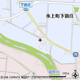 兵庫県丹波市氷上町下新庄690周辺の地図