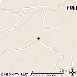愛知県豊田市上切山町下中根周辺の地図