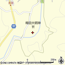 京都府福知山市三和町友渕755-1周辺の地図