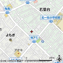 愛知県名古屋市名東区若葉台1512周辺の地図