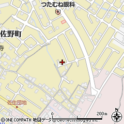滋賀県東近江市佐野町84-10周辺の地図