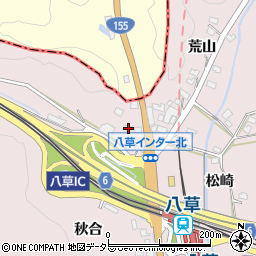愛知県豊田市八草町秋合1261周辺の地図