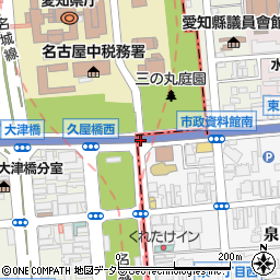 久屋橋周辺の地図