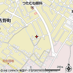 滋賀県東近江市佐野町84-8周辺の地図