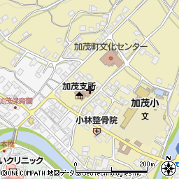 岡山県津山市加茂町塔中104周辺の地図