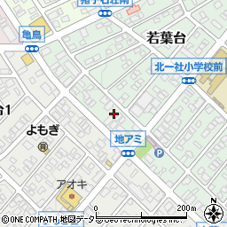 愛知県名古屋市名東区若葉台1511-1周辺の地図