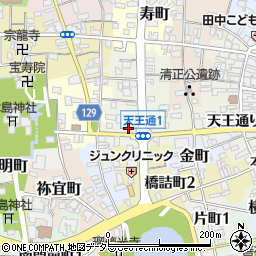 六字屋　仏檀店周辺の地図