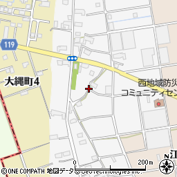 愛知県津島市下新田町周辺の地図