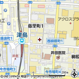 ＮＴＴ西日本津島藤浪ビル周辺の地図