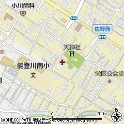 滋賀県東近江市佐野町746-10周辺の地図