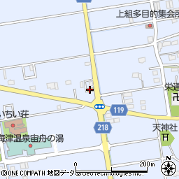 ヤマザキＹショップ海津伊藤店周辺の地図