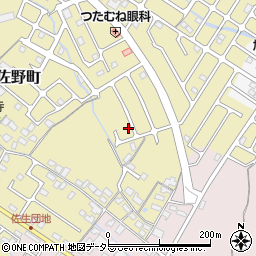 滋賀県東近江市佐野町84-11周辺の地図