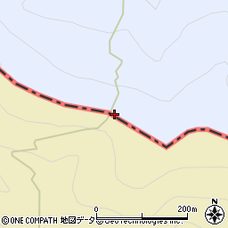 樽峠周辺の地図