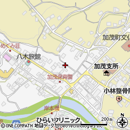 岡山県津山市加茂町小中原48周辺の地図