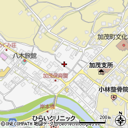 岡山県津山市加茂町小中原46周辺の地図